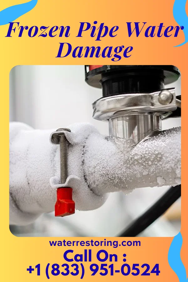 Frozen Pipe Water Damage in Ancient Oaks, PA